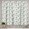 thumbnail image 1 of Ambesonne Tree Kitchen Curtains, Woodland with Birds, 55"x39", Multicolor, 1 of 3