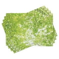 thumbnail image 1 of Ambesonne Tree Place Mats Set of 4, Nature Summertime Green, Standard Size, Green, 1 of 6