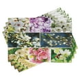 thumbnail image 1 of Ambesonne Tree Place Mats Set of 4, Spring Scenery Collage, Standard Size, Multicolor, 1 of 6