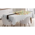 thumbnail image 1 of Ambesonne Tree Tablecloth Rectangular Table Cover, Autumnal Leaves Forest Flora, 52"x70", Multicolor, 1 of 4