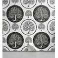 thumbnail image 1 of Ambesonne Tree of Life Peel & Stick Wallpaper for Home, Grunge Style Design, 13"x100", Black White, 1 of 6