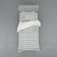 thumbnail image 1 of Ambesonne Tribal Bedding Set 3 Pcs, Black White Aztec Border, Twin XL, Black and White, 1 of 2