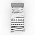 thumbnail image 1 of Ambesonne Tribal Bedding Set 3 Pcs, Ethnic Geometric Folk Forms, Twin XL, White Black, 1 of 3