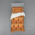 thumbnail image 1 of Ambesonne Tribal Bedding Set 3 Pcs, Motif, Twin, Sand Brown Orange, 1 of 3