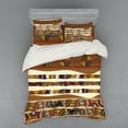 thumbnail image 1 of Ambesonne Tribal Bedding Set 4 Pcs, Boho Folk, Queen, Multicolor, 1 of 3