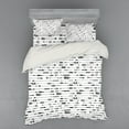 thumbnail image 1 of Ambesonne Tribal Bedding Set 4 Pcs, Rustic Arrows, Queen, Black and White, 1 of 3