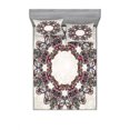 thumbnail image 1 of Ambesonne Tribal Fitted Sheet & Pillow Sham Set, Aztec Mandala, Queen, Multicolor, 1 of 2