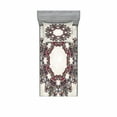 thumbnail image 1 of Ambesonne Tribal Fitted Sheet & Pillow Sham Set, Aztec Mandala, Twinxl, Multicolor, 1 of 2