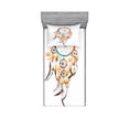 thumbnail image 1 of Ambesonne Tribal Fitted Sheet & Pillow Sham Set, Folk Dreamcatcher Pattern, Twinxl, Multicolor, 1 of 3