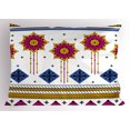 thumbnail image 1 of Ambesonne Tribal Pillow Sham, Mayan Folkloric Cultural, 26" X 20", Blue Pale Coffee Fuchsia, 1 of 2