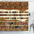thumbnail image 1 of Ambesonne Tribal Shower Curtain, Boho Folk, 69"Wx75"L, Multicolor, 1 of 3