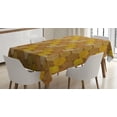 thumbnail image 1 of Ambesonne Tribal Tablecloth Rectangular Table Cover, Traditional Folkloric, 52"x70", Multicolor, 1 of 4