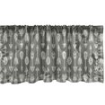 thumbnail image 1 of Ambesonne Tribal Window Valance, Ethnic Design Repetition, 42" x 12", Army Green White, 1 of 3