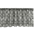 thumbnail image 1 of Ambesonne Tribal Window Valance, Ethnic Design Repetition, 54" X 12", Army Green White, 1 of 3