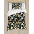 thumbnail image 1 of Ambesonne Trippy Duvet Cover Sets, Fractal Formless Mosaic, 2-Twin, Multicolor, 1 of 4