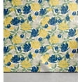 thumbnail image 1 of Ambesonne Tropical Abstract Peel & Stick Wallpaper for Home, Timeless Illusion, 13"x72", Mustard Grey and Night Blue, 1 of 5