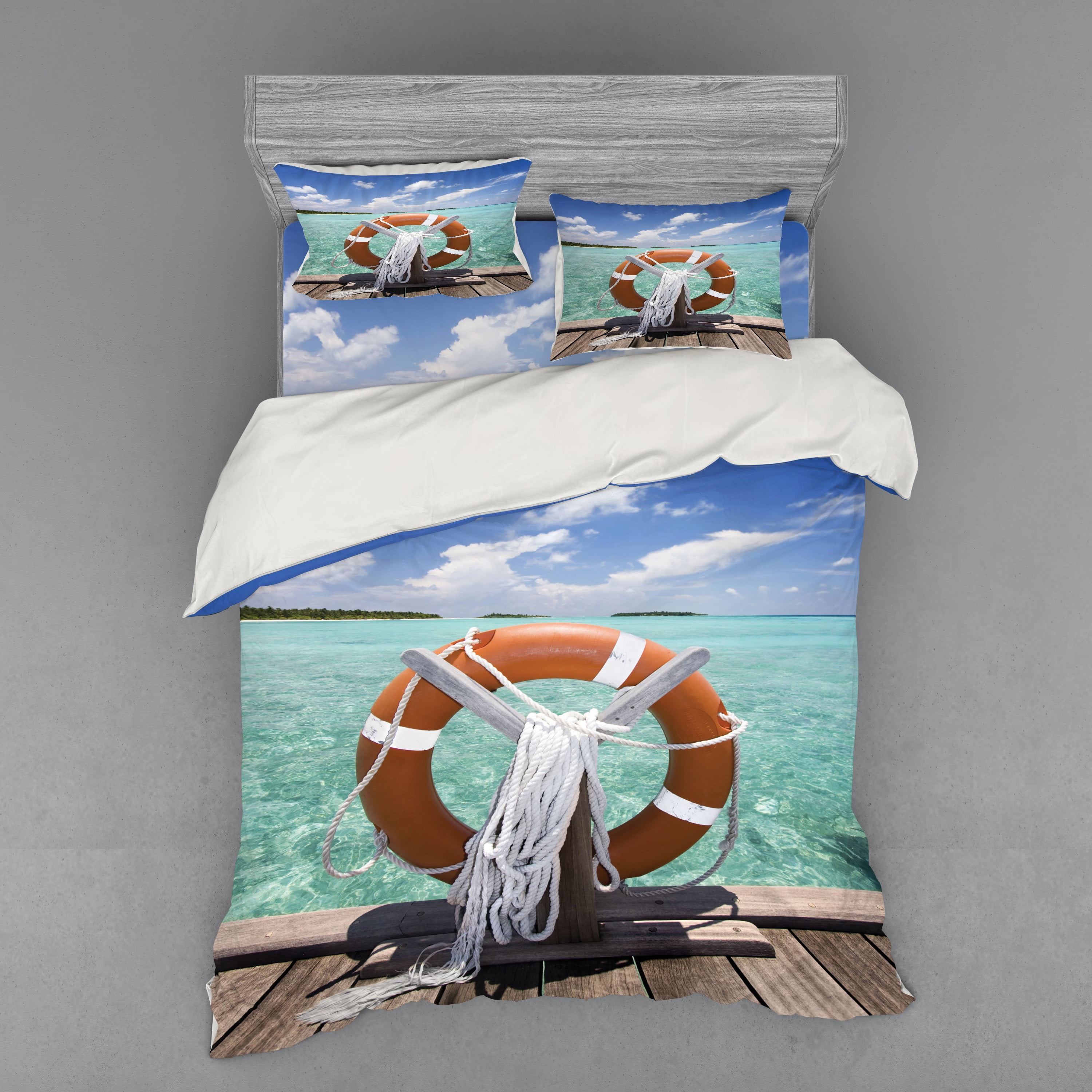 Trivela - Sardine and Lemon Print Bedding Set main image 0
