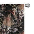 thumbnail image 1 of Ambesonne Tropical Curtains, Exotic Fall Palm Branches, Pair of 28"x84", Pale Taupe and Dried Rose, 1 of 5