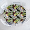 thumbnail image 1 of Ambesonne Tropical Fitted Round Tablecloth, Toucans Parrots Bird Print, 56"- 60" Diameter, Green Multicolor, 1 of 5