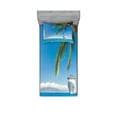 thumbnail image 1 of Ambesonne Tropical Fitted Sheet & Pillow Sham Set, Cruise Ship Palm Tree, Twin, Turquoise Green, 1 of 3