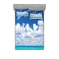 thumbnail image 1 of Ambesonne Tropical Fitted Sheet & Pillow Sham Set, Hawaiian Exotic Sky, Queen, Turquoise White, 1 of 3