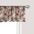 thumbnail image 1 of Ambesonne Tropical Palm Window Valance, Exotic Forest Pattern, 54" X 18", Multicolor, 1 of 3
