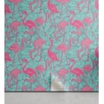 thumbnail image 1 of Ambesonne, Tropical Peel & Stick Wallpaper for Home, Art Boho Pattern Flamingo, 13"x100", Pastel Pink Seafoam, 1 of 5