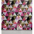 thumbnail image 1 of Ambesonne Tropical Peel & Stick Wallpaper for Home, Contemporary Leafy Art, 13"x100", Magenta Pistachio Green, 1 of 5
