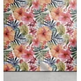 thumbnail image 1 of Ambesonne Tropical Peel & Stick Wallpaper for Home, Dreamy Hibiscus Flowers, 13"x72", Peach Multicolor White, 1 of 5