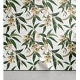thumbnail image 1 of Ambesonne Tropical Peel & Stick Wallpaper for Home, Durian Botanical Motifs, 13"x100", Hunter Green and Warm Taupe, 1 of 5