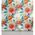 thumbnail image 1 of Ambesonne Tropical Peel & Stick Wallpaper for Home, Exotic Flowers Retro Scene, 13"x72", Soft Pink Sea Green, 1 of 5