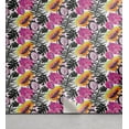 thumbnail image 1 of Ambesonne Tropical Peel & Stick Wallpaper for Home, Exotic Fruits Foliage Art, 13"x100", Dark Grey Orange and Pink, 1 of 1