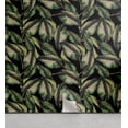 thumbnail image 1 of Ambesonne Tropical Peel & Stick Wallpaper for Home, Palm Foliage Overlapped, 13"x36", Reseda Green Dark Purple, 1 of 5