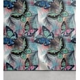 thumbnail image 1 of Ambesonne Tropical Peel & Stick Wallpaper for Home, Palm Leaf Butterfly Plot, 13"x72", Seafoam and Soft Pink, 1 of 5