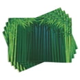thumbnail image 1 of Ambesonne Tropical Place Mats Set of 4, Green Leafy Branch Garden, Standard Size, Apple Green Dark Green, 1 of 4
