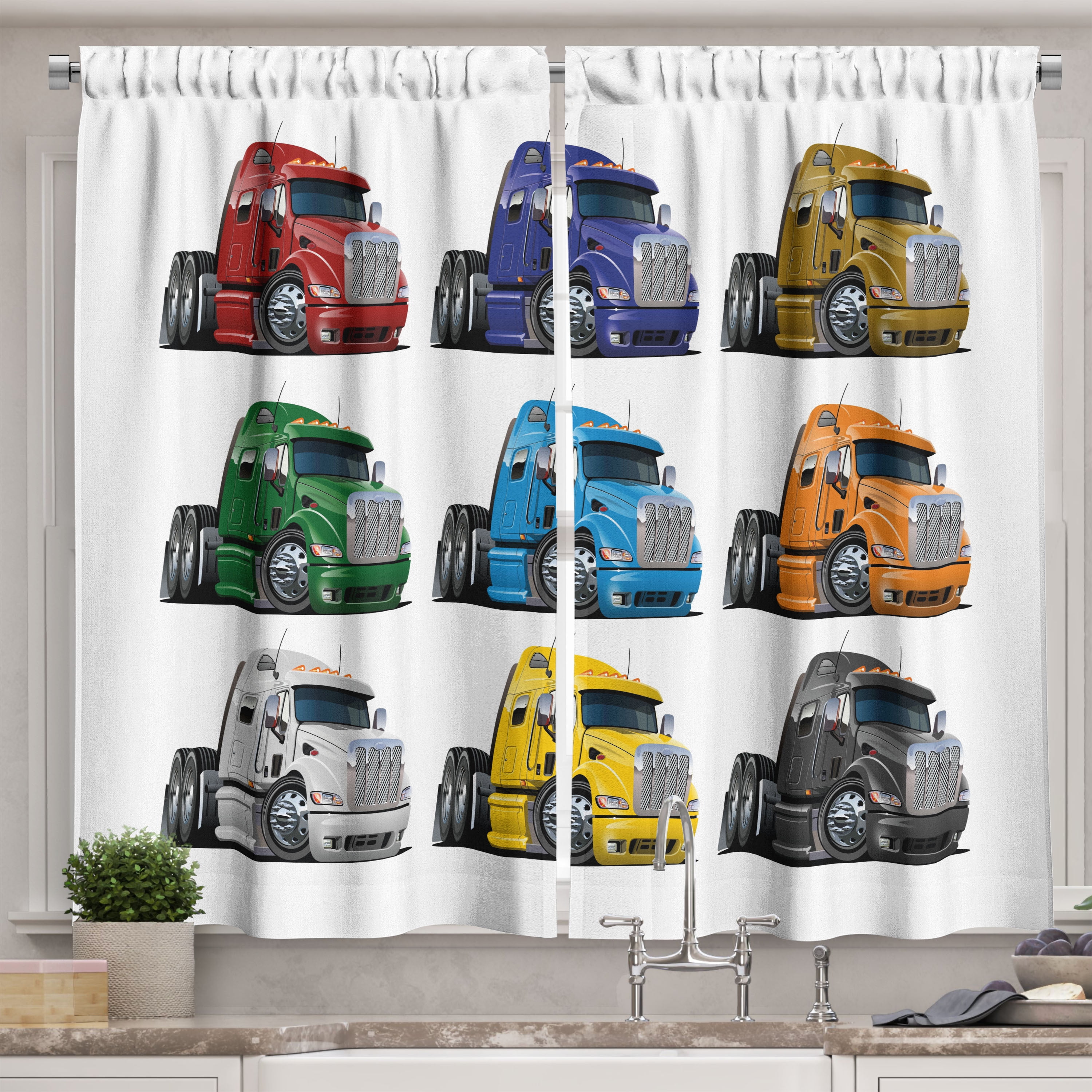Construction Truck Curtains