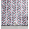 thumbnail image 1 of Ambesonne Tulips Peel & Stick Wallpaper for Home, Vintage Symmetric Flowers, 13"x72", Dimgray Pastel Pink, 1 of 5