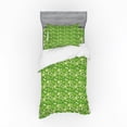 thumbnail image 1 of Ambesonne Turtle Bedding Set 3 Pcs, Spring Revival Pattern, Twin, Multicolor, 1 of 2