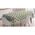 thumbnail image 1 of Ambesonne Turtle Tablecloth Rectangular Table Cover, Flock Geometric Shells, 60"x84", Multicolor, 1 of 4