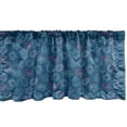 thumbnail image 1 of Ambesonne Turtle Window Valance, Amphibian Animal Art, 54" X 12", Multicolor, 1 of 3
