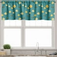 thumbnail image 1 of Ambesonne Underwater Valance Pack of 2, Exotic Anemone Fishes, 54"X18", Dark Teal Orange, 1 of 3