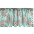 thumbnail image 1 of Ambesonne Underwater Window Valance, Pastel Toned Corals Art, 42" x 18", Dark Coral Mint Green, 1 of 3