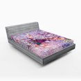 thumbnail image 1 of Ambesonne Unicorn Fitted Sheet, Fantasy Animal Birds, Full Size, Pink Purple, 1 of 2
