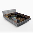 thumbnail image 1 of Ambesonne Unicorn Fitted Sheet, Mandala Design, Queen Size, Multicolor, 1 of 2