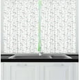 thumbnail image 1 of Ambesonne Unicorn Kitchen Curtains, Animal Pattern, 55"x39", Multicolor, 1 of 2
