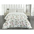 thumbnail image 1 of Ambesonne Unicorn Quilted Bedspread Set 3 Pcs, Colorful Mythical Horse, King Size, Multicolor, 1 of 5