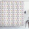 thumbnail image 1 of Ambesonne Unicorn Shower Curtain, Horses Colorful Hairs Art, 69"Wx75"L, Pastel Yellow Seafoam, 1 of 4