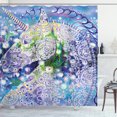 thumbnail image 1 of Ambesonne Unicorn Shower Curtain, Myhtical Horse Ornate, 69"Wx84"L, Multicolor, 1 of 3
