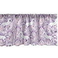 thumbnail image 1 of Ambesonne Unicorn Window Valance, Magic Forest, 54" X 18", Purple, 1 of 3