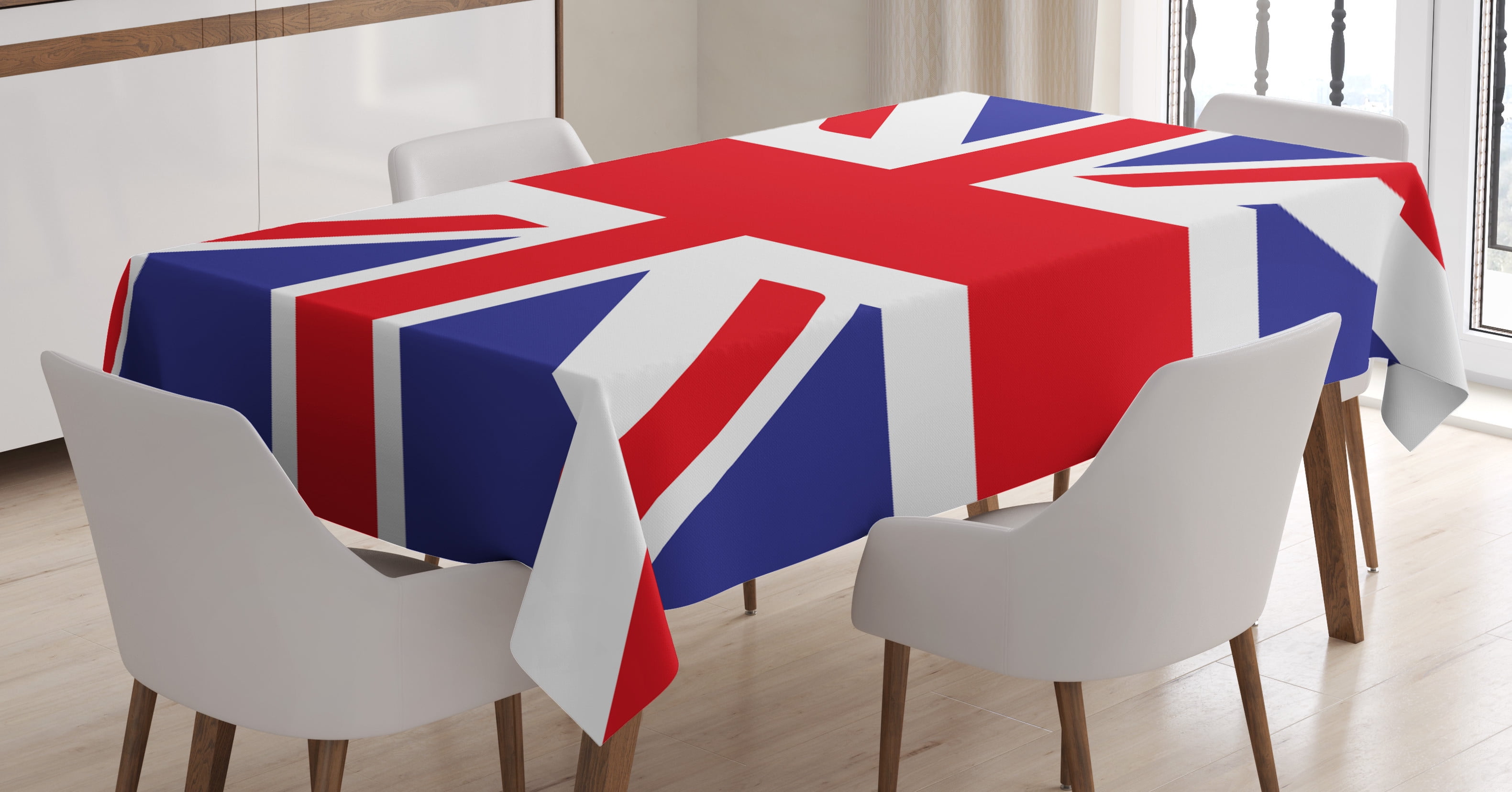 Union Jack Tablecloths Rectangle 4-6 People 152X107CM Union Jack Tablecloths Rectangle 4-6 People 152X107CM